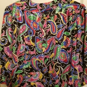 Mayeelok Vintage Multicolored Top S